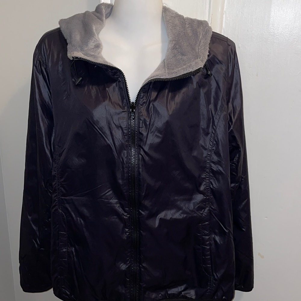 Uniqlo Reversible Lined Navy & Grey Jacket XL